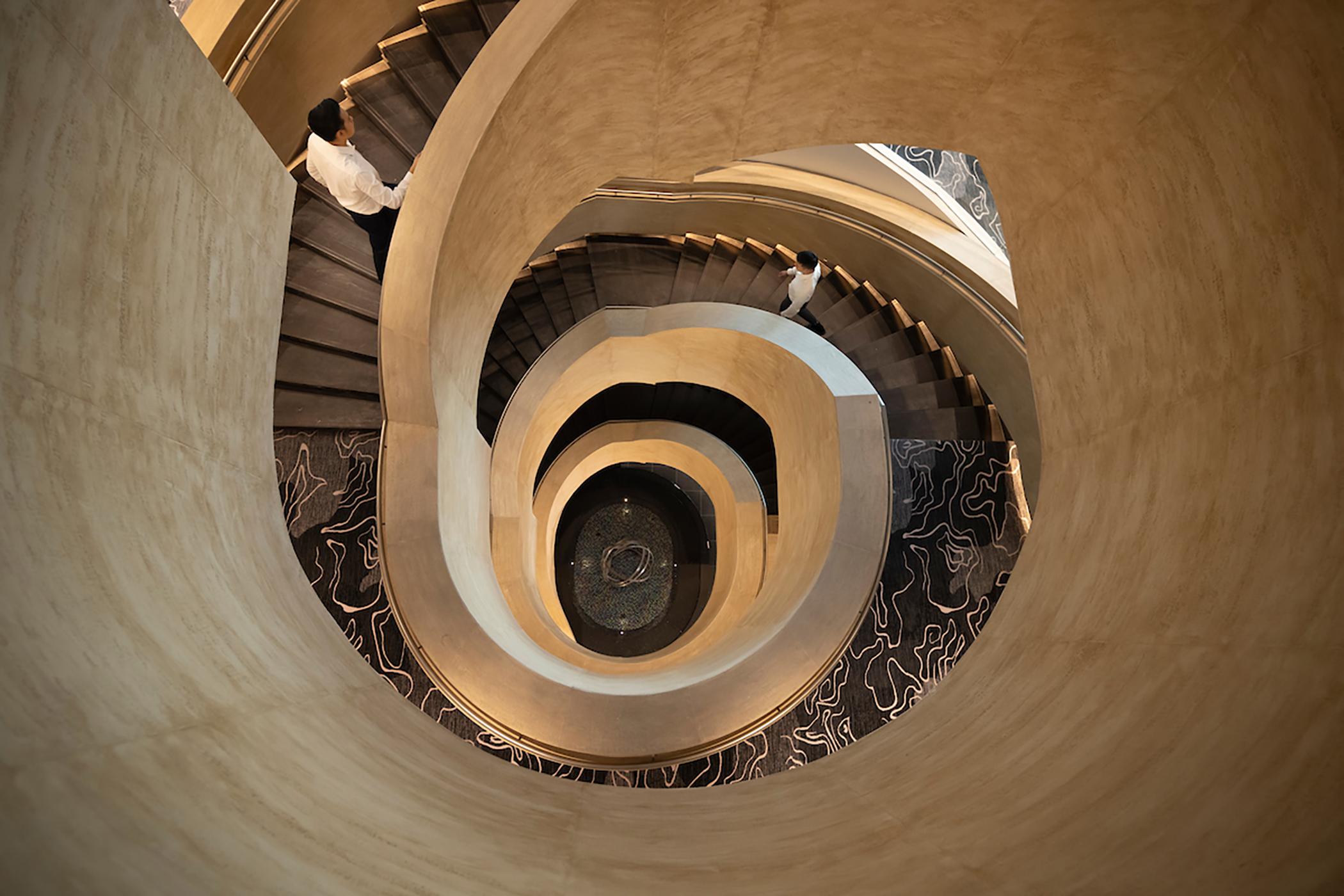 Dusit Thani Laguna Сингапур Экстерьер фото Spiral staircase