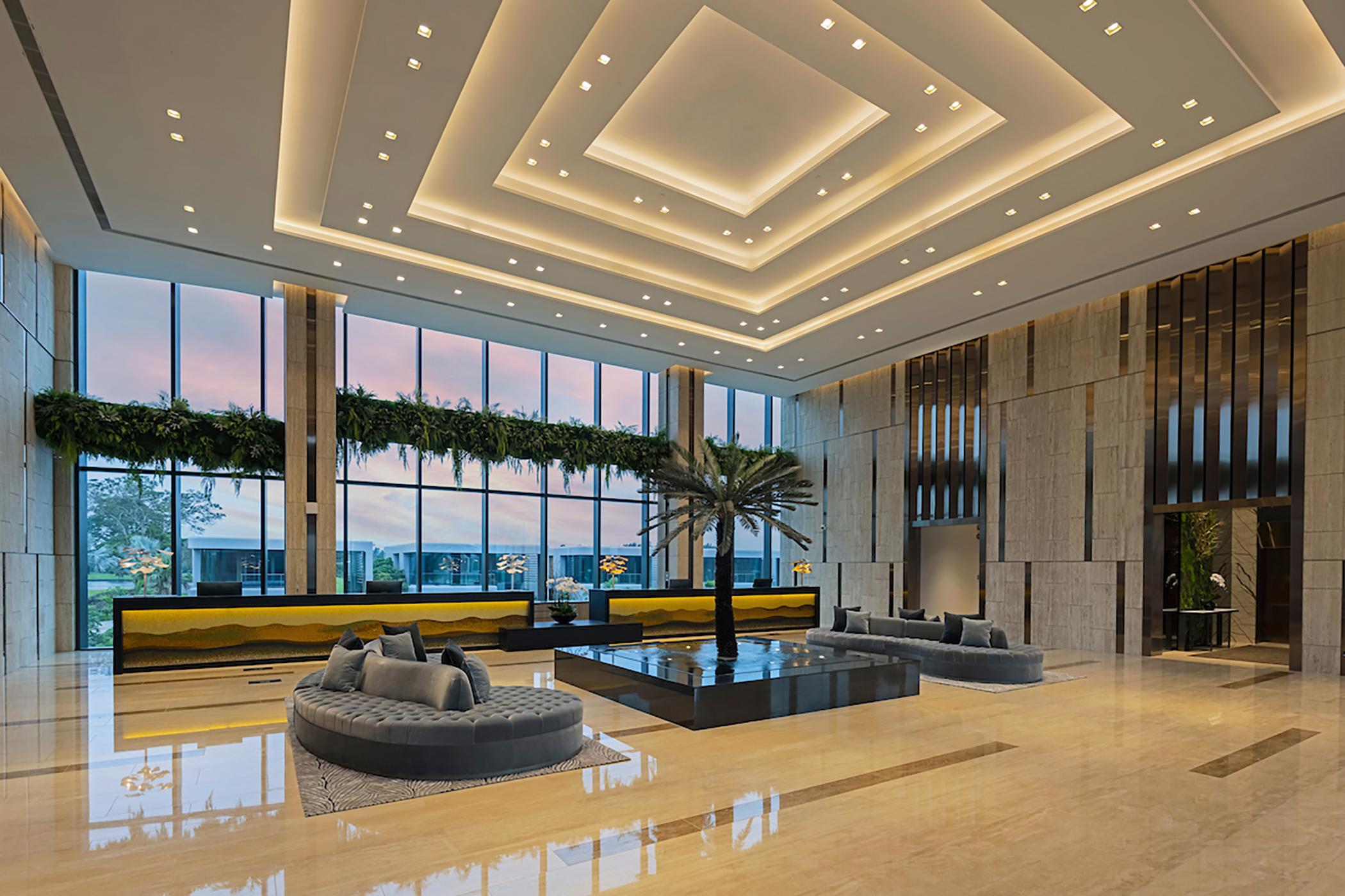 Dusit Thani Laguna Сингапур Экстерьер фото Lobby