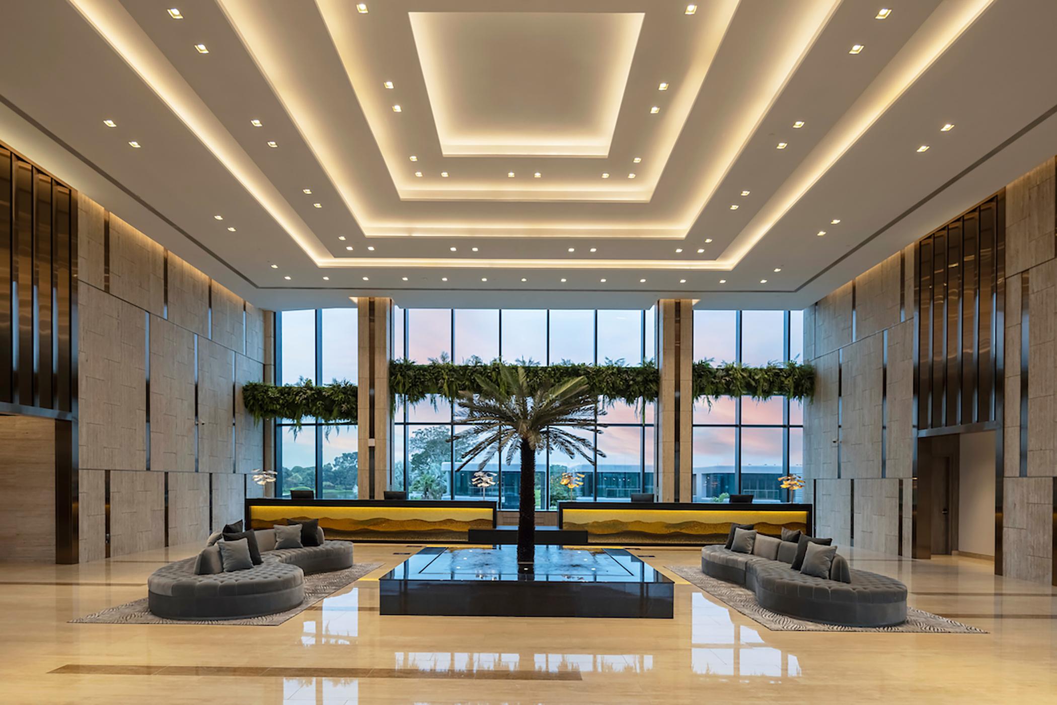 Dusit Thani Laguna Сингапур Экстерьер фото Lobby
